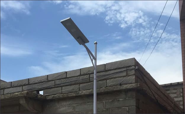 Smart solar street lights